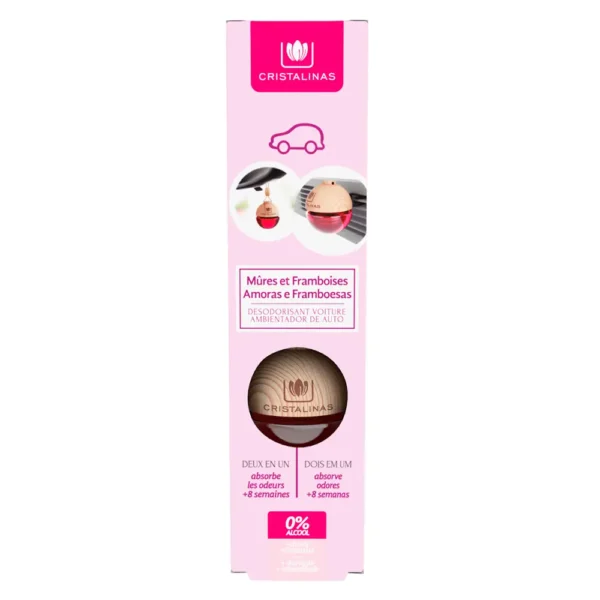 Cristalinas Blackberries & Raspberries Air Freshener 6g - Image 2