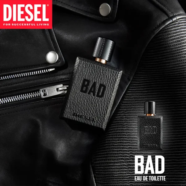 DIESEL BAD Eau De Toilette Spray 50ML - Image 2