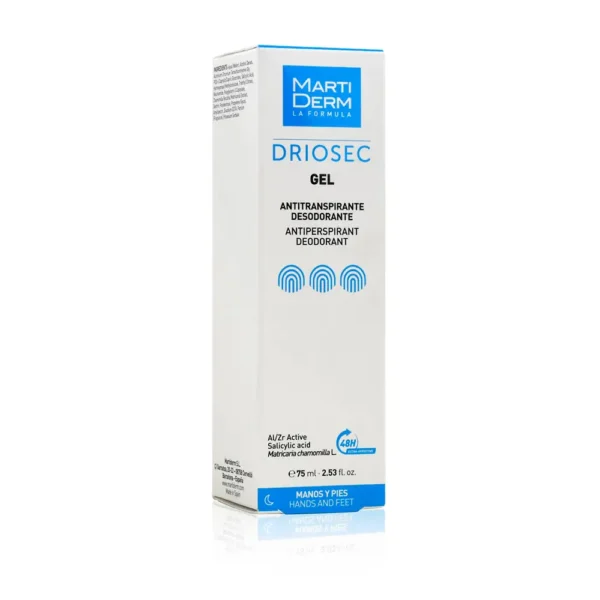DRIOSEC Antiperspirant Gel for Hands and Feet 75ML - Image 3