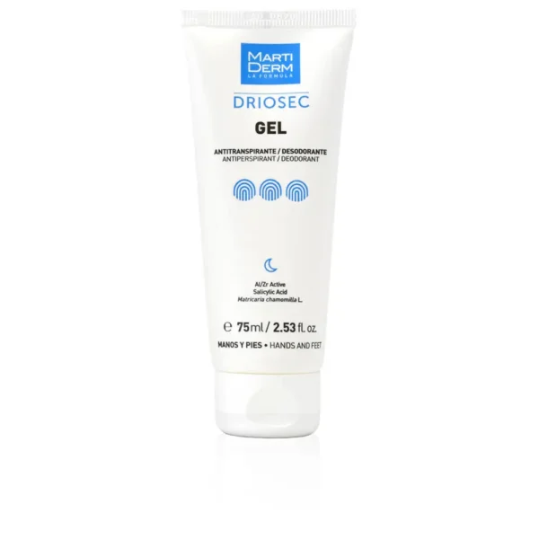 DRIOSEC Antiperspirant Gel for Hands and Feet 75ML