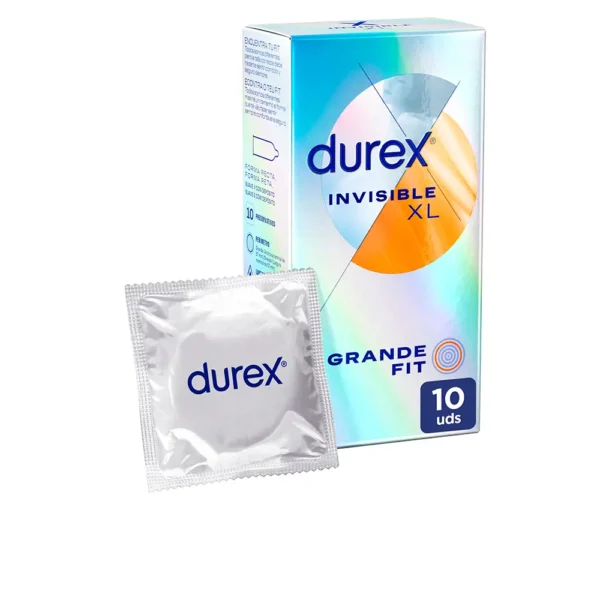 DUREX INVISIBLE XL Ultra Fine Condoms 10 Pack