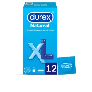DUREX Natural XL Condoms - 12 Units