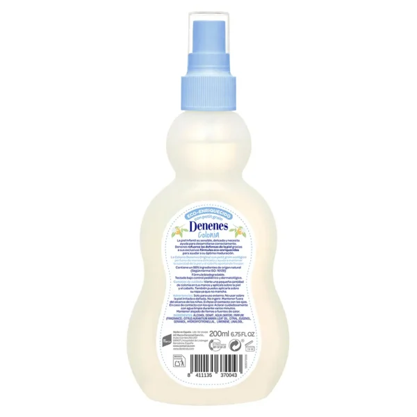 Denenes Colonia Muy Suave Spray 200ML - Image 2