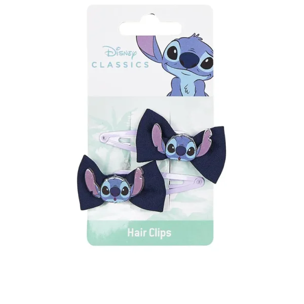 Disney Lazo Clips #Stitch 2 Pack - 7.4 x 12.5 x 2 cm