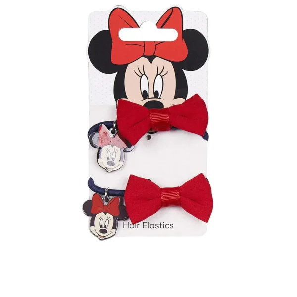 Disney Minnie Bow Elastic Bands - 2 Pack