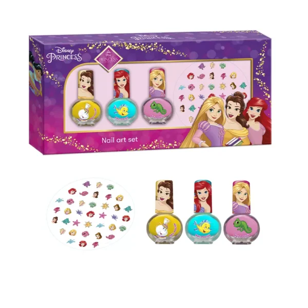 Disney Princess Nail Set - 4 Pieces