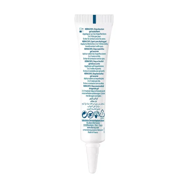 Ducray Keracnyl Drying Gel for Pimples 10ML - Image 2