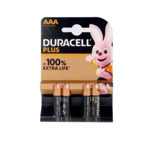 Duracell Plus Power LR03 Batteries Pack of 4