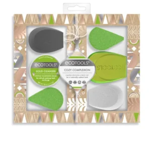 Ecotools Blending Essentials Set - 6 Pieces With Cleansing Balm