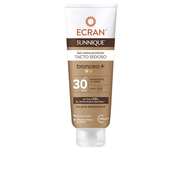 Ecran Sunnique Bronze+ Gel-Cream SPF 30 250ml
