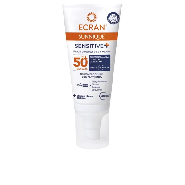 Ecran Sunnique Sensitive Facial SPF50+ 50ml
