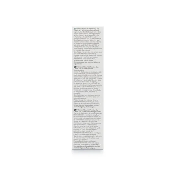 Endocare Cellage Firming Day Cream SPF30 50ML - Image 4