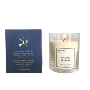FOCDENIT Vela Recto Aroma Mundo Floral 1 Unit