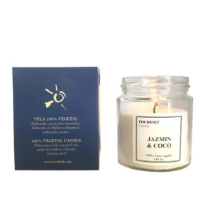 FOCDENIT Vela Rosca Jasmine Coconut Aroma - 1 Unit