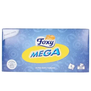 FOXY Facial Mega Tissues 200 Units