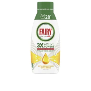 Fairy Platinum Dishwasher Gel Lemon 28 Washes