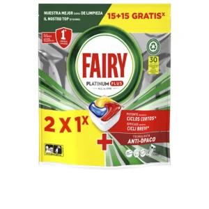 Fairy Platinum Plus Lemon Dishwasher Capsules 30 Count