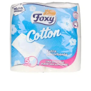 Foxy 5-Ply Toilet Paper - 4 Rolls