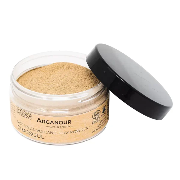 Ghassoul Clay Mask Powder 100g for Acne-Prone Skin - Image 2