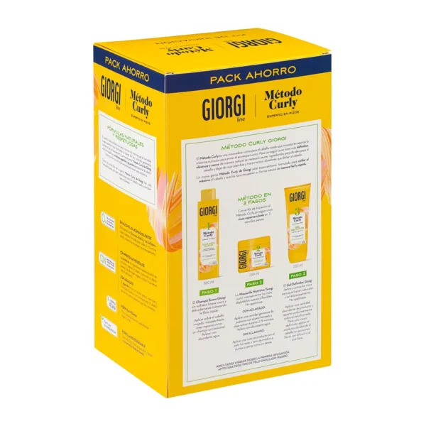 Giorgi Curly Method Set - Shampoo, Mask & Gel 3 PCS - Image 3