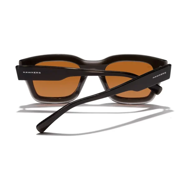 HAWKERS Culture Polarized Sunglasses Dark Gray Brown - Image 3