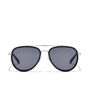 Polarized Black Grey Aviator Sunglasses