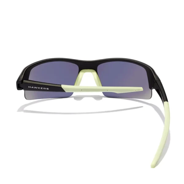 Hawkers Black Acid Sunglasses - Yellow & Black - Image 3