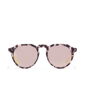 Hawkers Carey Gray Rose Gold Sunglasses - Round Design