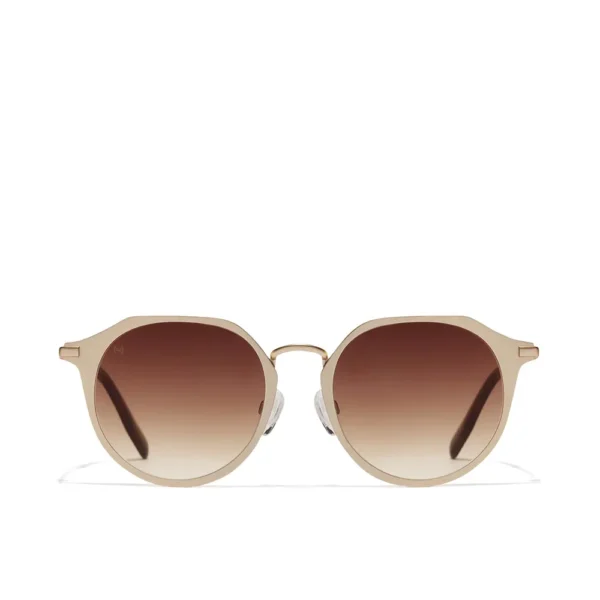 Hawkers Gold Terracotta Round Sunglasses