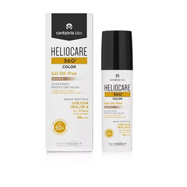 Heliocare 360° Color Tinted Sunscreen Gel SPF50+ 50ML - Bronze