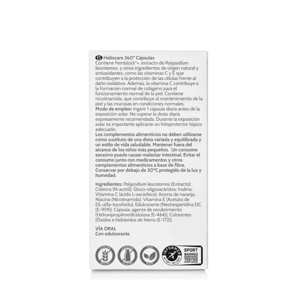 Heliocare 360° Oral Capsules 30 Units - Image 4