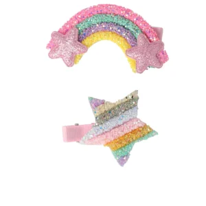 INCA Rainbow And Star Bath Set For Kids - 2 Units