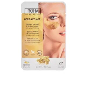 IROHA Gold Tissue Eye Patches - Extra Firmness (2 Pcs)