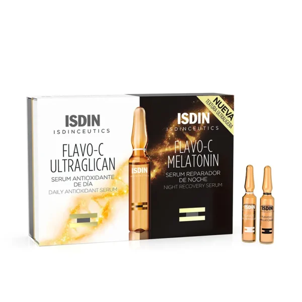 ISDINCEUTICS Flavo-C Melatonin & Ultraglican 20 Ampoules