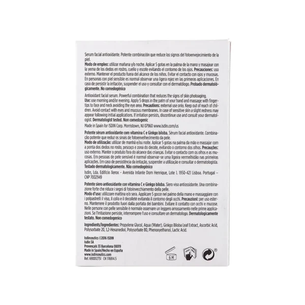 ISDINCEUTICS Flavo C Serum 30ML for All Skin Types - Image 2