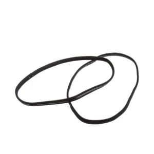 Inca Black Elastic Ribbons - Set of 2 for Kids