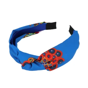 Inca Fabric Lined Headband With Knot for Kids