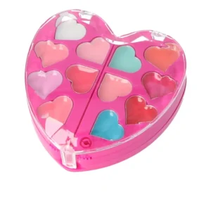 Inca Heart-Shaped Makeup Set for Kids - 1 Unit