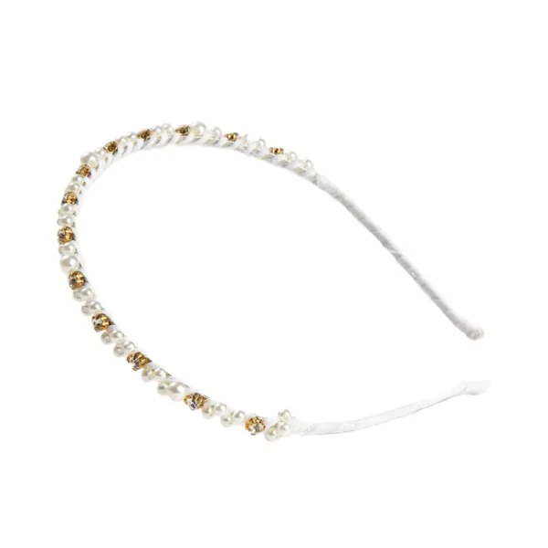 Inca Metal Headband with Beads for Kids