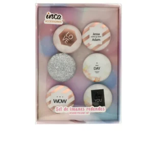 Inca Round Magnets Set of 6 Pieces