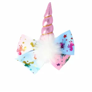 Inca Unicorn Crocodile Clip for Kids