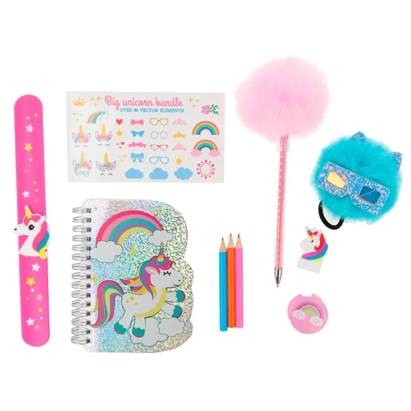 Inca Unicorn Stationery Lot - 8 Pieces - Image 3