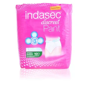 Indasec Super Large Size Panty Liners - 10 Units
