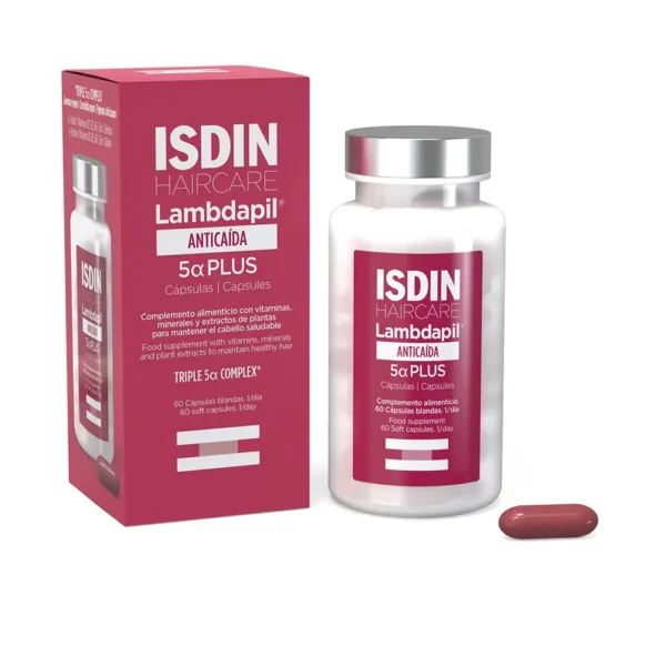 Isdin Lambdapil 5A Plus Anti-Hair Loss 60 Capsules