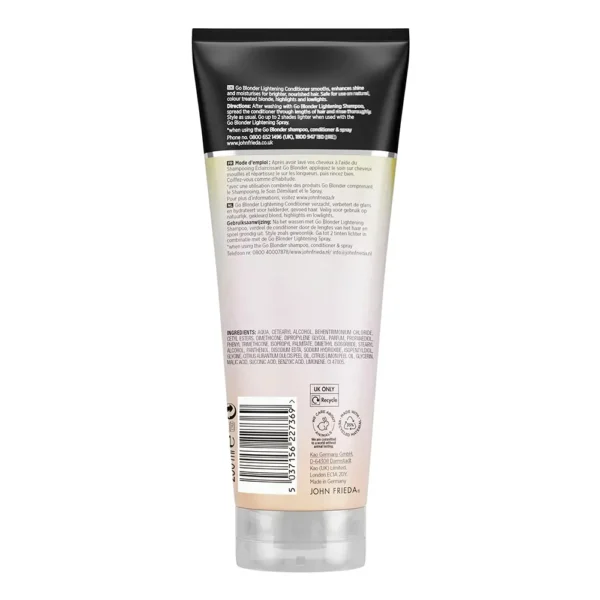 John Frieda Sheer Blonde Conditioner 250ML - Image 2