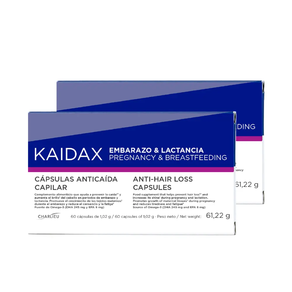 KAIDAX Pregnancy & Breastfeeding Pack 120 Capsules