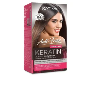 KATIVA Keratin Anti-Frizz Straightening Set 3 Units