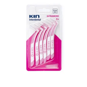 KIN Interdental Ultramicro 0.6mm Cleaning Aids - 6 Units