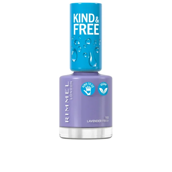 KIND & FREE Nail Polish #153 Lavender Light 8ML