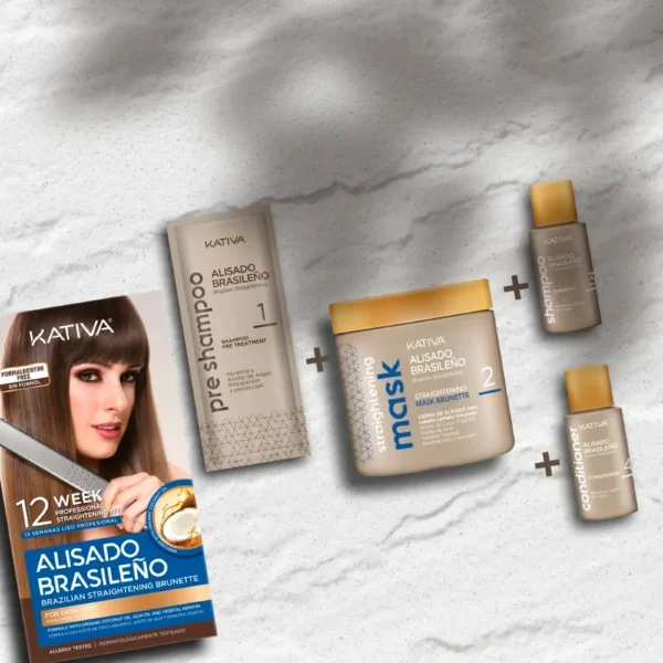Kativa Professional Brazilian Straightening Set 6 Pcs - Image 3